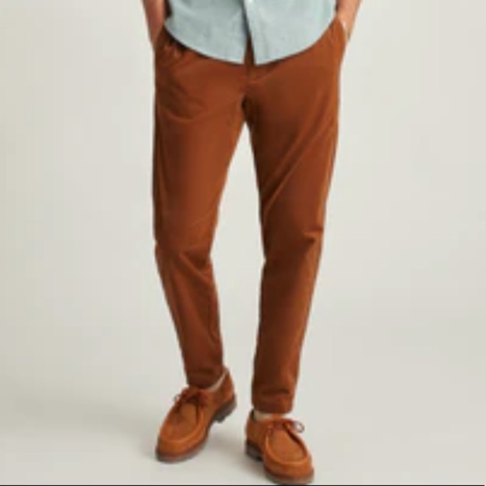 NWT Bonobos Corduroy Drawstring Pants (L)